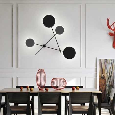 Бра Iride Bernhardt Dots 100 Cm черный ImperiumLoft Dots-201 (101537-26) (LED, 220V)