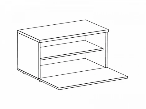 Тумба Modus малая ОГОГО 434268 (серый)