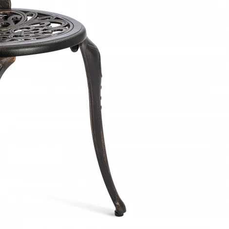 Стул Secret de Maison Mozart/Моцарт алюминиевый сплав, 53х41х89см, бронзовый (Комплект из 2 шт.) Tetchair 10679