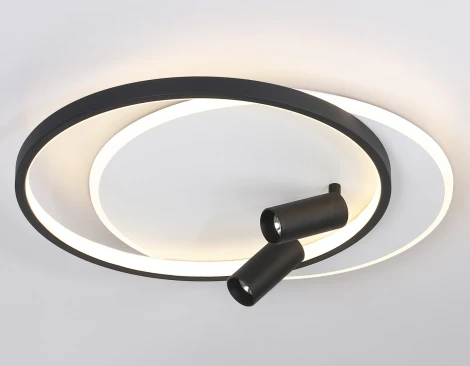 Настенно-потолочный светодиодный светильник с пультом COMFORT FL5137 Ambrella (регулировка яркости, 220V)