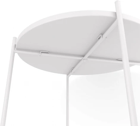 Столик журнальный Sheffilton SHT-CT8-2 белый муар от фабрики Sheffilton