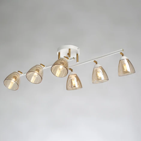 Потолочная люстра на штанге DeMarkt Тетро 673017406