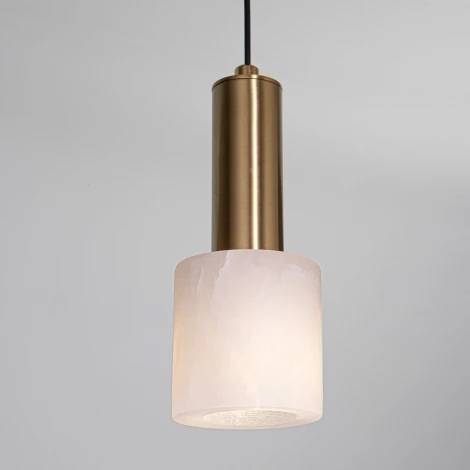 Подвесной светильник Eurosvet Marba 304055 алебастр/латунь