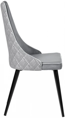 Стул Dave серый с жаккардом Bradex Home RF 0201