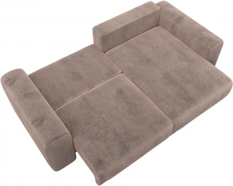 Диван угловой Лига-056 НПБ угол универсальный Лига Диванов (Велюр) арт.129150