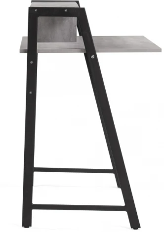 Письменный стол Notta Аларо бетон / черный матовый 542658