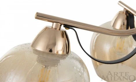 Потолочная люстра Arte Milano AMALFI 322306/5 FG+BK