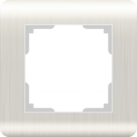 Рамка на 1 пост Stream (перламутровый) Werkel W0012113 (a051264)