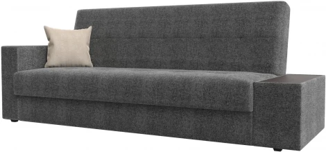 Диван-книжка Лига-020 стол справа (Серый,Бежевый/Рогожка) Лига Диванов арт.118531