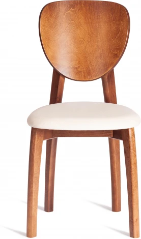 Обеденный стул Tetchair DIAMANTE (Бук/Коричневый)