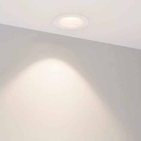 Встраиваемый точечный светильник MS-ATOLL-BUILT-R86-10W Day4000 (WH, 60 deg, 230V) (Arlight, IP54 Металл) 044594 (LED)