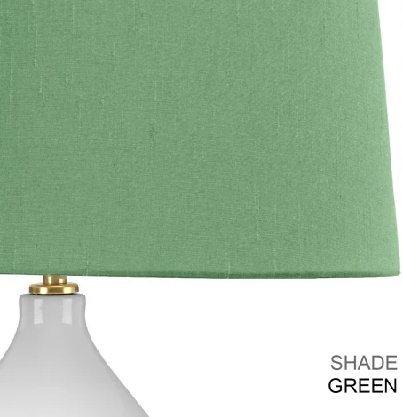 Настольная лампа Elstead ISLA-AB-TL-GREEN (220V)