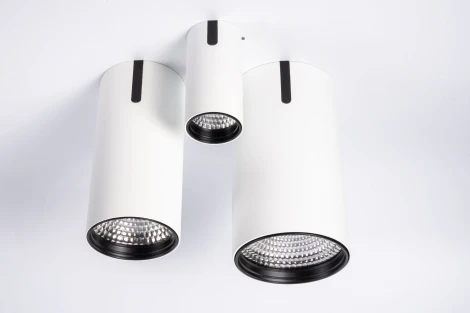 Точечный накладной светодиодный светильник YONJA110(W) Fiberli Yonja 11140106 (220V, круглые, IP40)