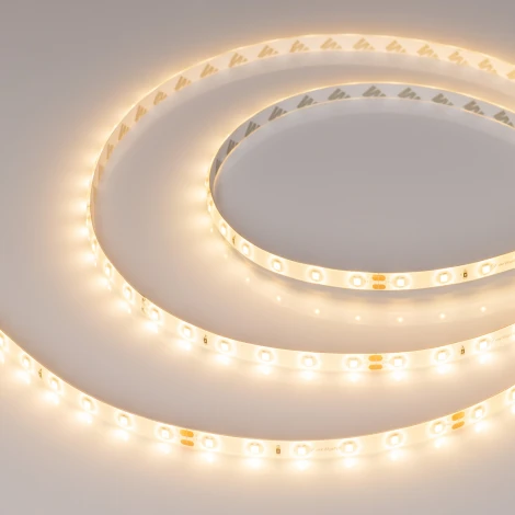 Светодиодная лента герметичная RTW-SE-A60-8mm 24V Warm2700 (4.8 W/m, IP65, 2835, 5m) (Arlight) 055407