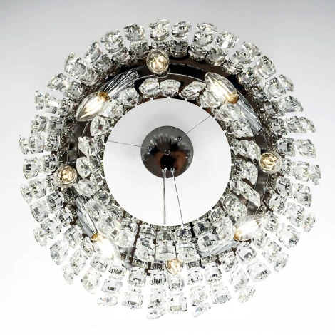 Подвесная люстра хрустальная Modelux MODELUX ML.837.8 CR