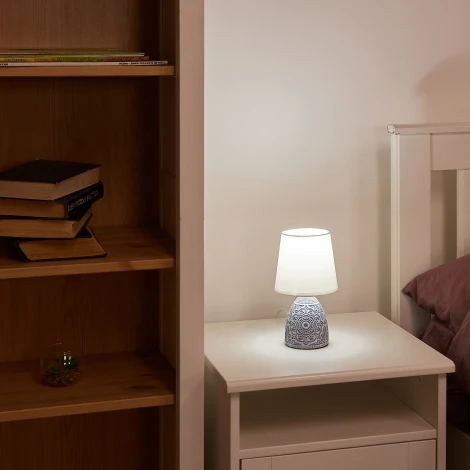 Настольная лампа Uniel UML-B301 E14 DARK GREY