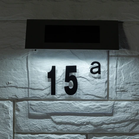 Настенный светильник светодиодный уличный светодиодный светодиодный на солнечных батареях ЭРА ERASF22-40 (IP54)