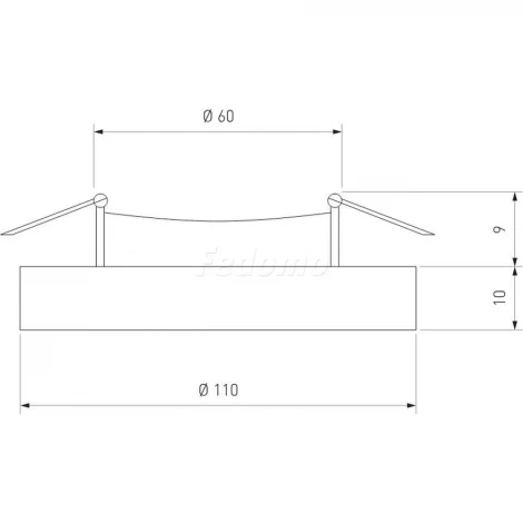 Встраиваемый точечный светильник Elektrostandard 2219 MR16 CL прозрачный
