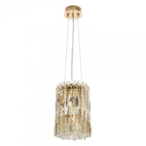 Подвесная люстра хрустальная Modelux MODELUX ML.315.2 GD
