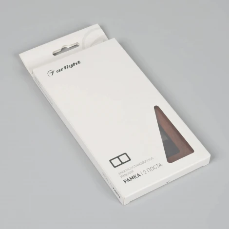 Рамка из натурального дерева FRM-XSILO-WD-2-NL (Arlight) 050871