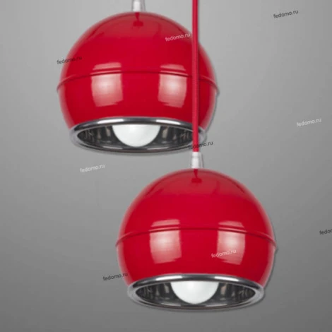 Подвесной светильник Kemar Napo NP/3/W/R