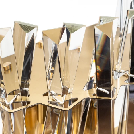 Бра Divinare Bivara 7567/18 AP-2 (220V, хрусталь)