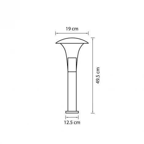 Наземный светильник Lightstar Arroto 378937