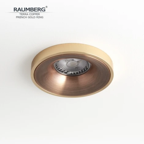 Встраиваемый светильник Raumberg TerraCopper\FGd Copper\French Gold