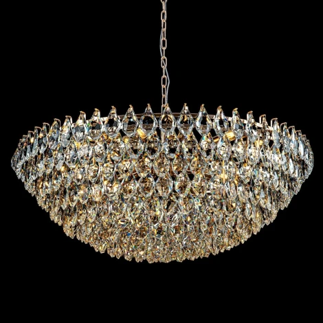 Подвесная люстра хрустальная Modelux ML.2363.30 GD