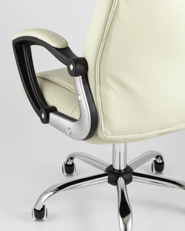 Кресло руководителя TopChairs Tower бежевое УТ000001952