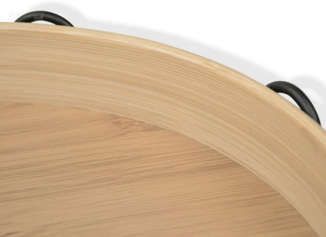 Столик кофейный Sheffilton SHT-CT26 черный муар / прозрачный лак