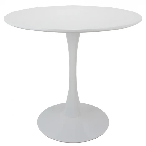 Стол Tulip диам. 90см, белый