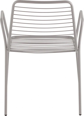 Стул с подлокотниками Дели металл серый Stool Group (арт.УТ000039266)