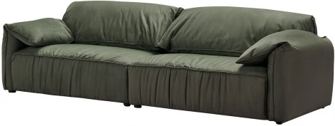Диван ESF CASABLANCA SF026 (4-х местный) темно зеленый 2207-21/Ткань