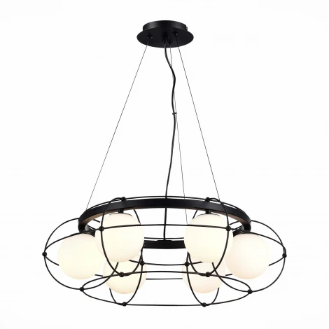 Подвесная люстра Beata SL1189.403.06 ST Luce (220V, на тросе, шарики)