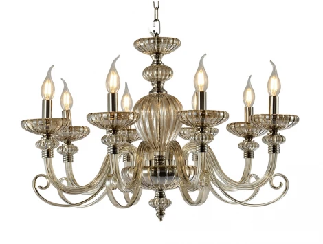 Подвесная люстра Newport 12800 12808/C cognac