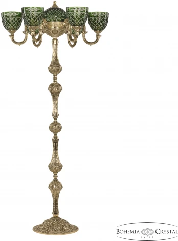 Торшер Bohemia Verona 72003TP/6/175 G P1 U Clear-Green/H-1J