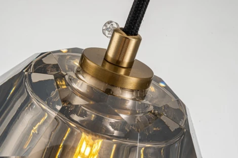 Подвесной светильник Belfast Clifton D3315-1 GL GR (220V, на проводе, шар)