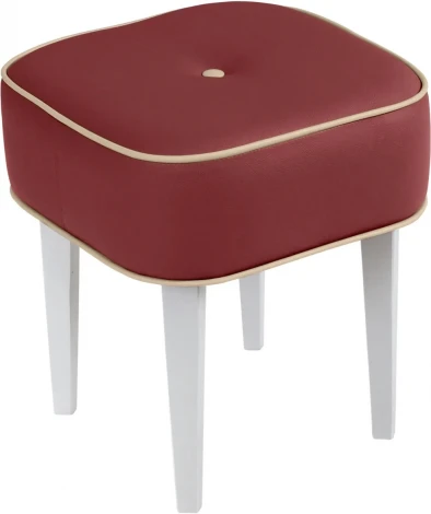 Табурет Handy SQ ОГОГО (арт.434033), (Ткань,Экокожа/Бордовый)