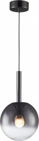 Подвесной светильник iLedex Aura 8615P-1L BK-SM (220V, на проводе, шар)