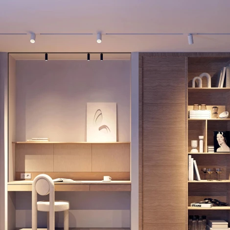 Трековый светильник магнитный MAG-SPOT-ZOOM-45-R60-15W Warm3000 (BK, 15-50 deg, 24V) (Arlight, IP20 Металл) 049937 (LED)