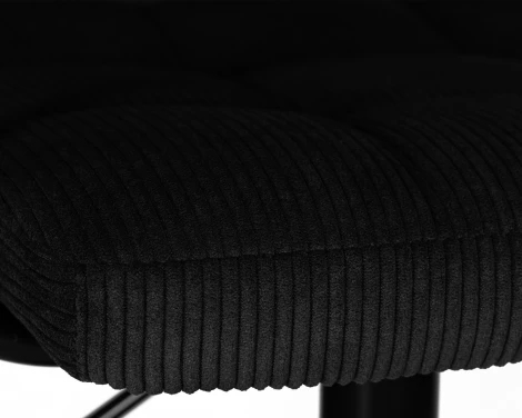 Набор 2 шт стул барный DOBRIN KRUGER ARM BLACK (черный вельвет (LAR-E2041-52))