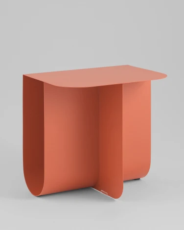 Журнальный столик Stool Group Laure металл красный УТ000041898