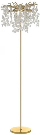 Торшер хрустальный Dio D'Arte Tavenna Gold H 3.1.1.103 G (220V)