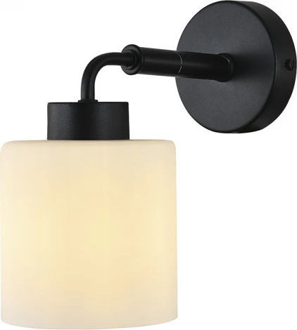 Бра Escada Lord 2133/1A 1x60Вт E27, металл/стекло, чёрный мрамор/белый (220V)