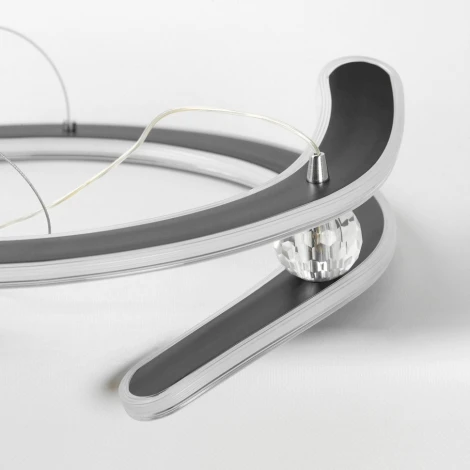 Подвесной светильник Lussole LSP-7381 (LED, 220V, пульт управления, на тросе)