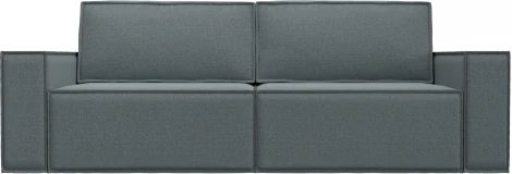 Диван прямой Куба (Серый/Рогожка) Лига Диванов арт.124097