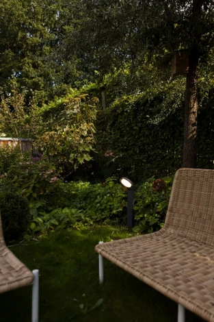 Наземный светильник светодиодный Oasis Light MERIDIAN W1057-3K-650 Gr (220V, IP54)