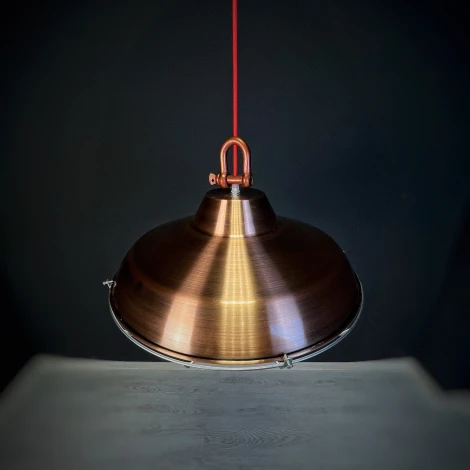 Подвесной Лофт светильник Smм Медь ImperiumLoft Smm01 (185374-26) (220V, на проводе, круглые)