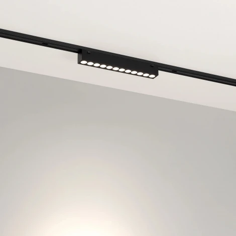 светильник магнитный MAG-VIBE-LASER-L197-12W Day4000 (BK, 24 deg, 48V) (Arlight, IP20 Металл) 044420